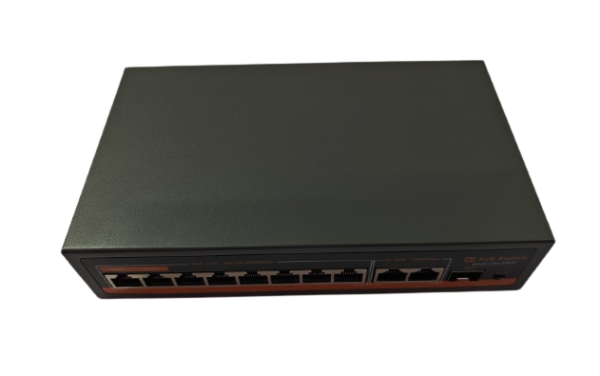 SWITCHES (POE SWITCH  10/100/1000 MBPS/SFP ) (AQX-P-GFI GE2GE8) - Image 3