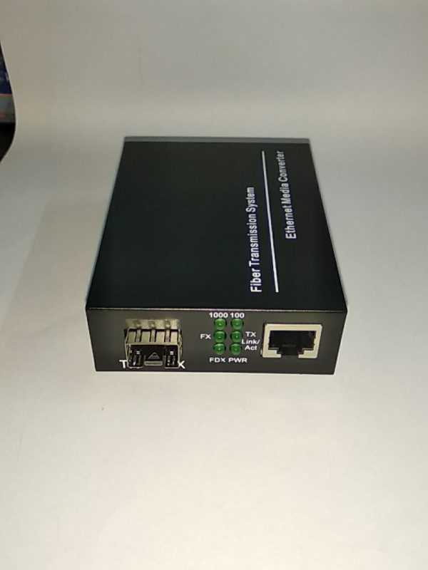 MEDIA CONVERTER (OPTICAL FIBER M.CONVERTER GS03-SFP-1000/10/100/1000M)