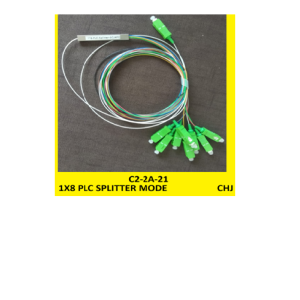 PLC SPLITTERS COLOUR WITH CONNECTORS 1X8 PLC SPLITTER MODE