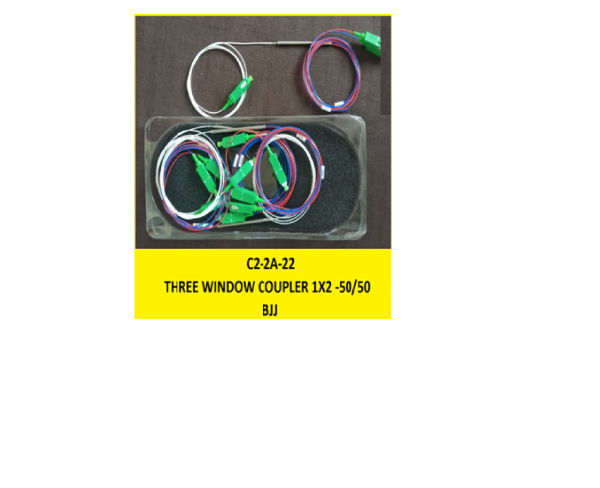 THREE WINDOW COUPLER 1X2-50/50