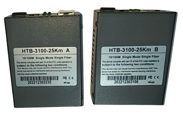 MEDIA CONVERTER (HTB-3100-25KM A HTB-3100-25KM B) - Image 2
