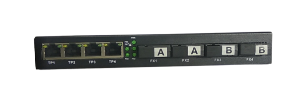 CONVERTER (100M/SC/4*RJ45 20KM WOR- 844A SS2-SC ) - Image 3
