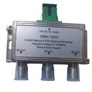 OPTICAL PASSIVE NODE 3-WAY ORH-1203 (FTTH OPTICAL RECEIVER)