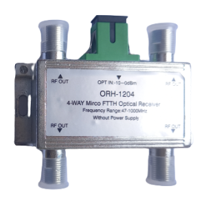 OPTICAL PASSIVE NODE 4-WAYS ORH- 1204 (FTTH OPTICAL RECEVIER)