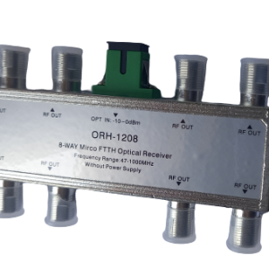 OPTICAL PASSIVE NODE 8-WAYS ORH-1208 (FTTH OPTICAL RECIVER)