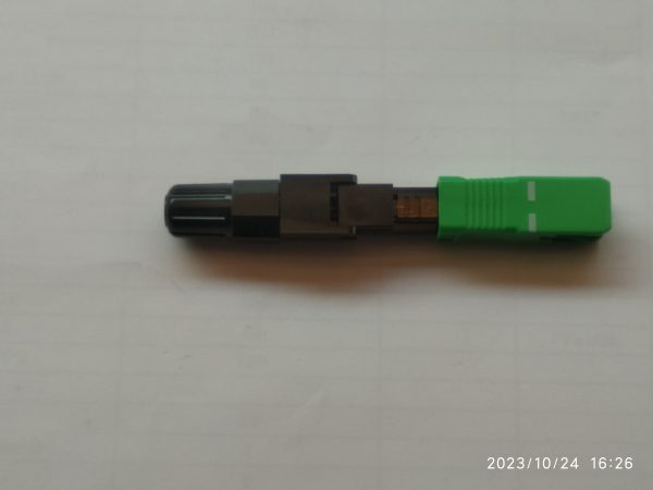 SC/APC FTTH SM FAST CONNECTOR (GREEN)