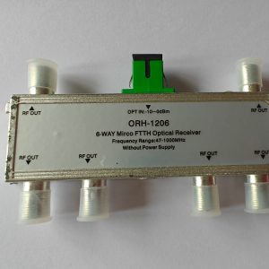 OPTICAL PASSIVE NODE 6-WAYS ORH-1206 (FTTH OPTICAL RECEVIER)