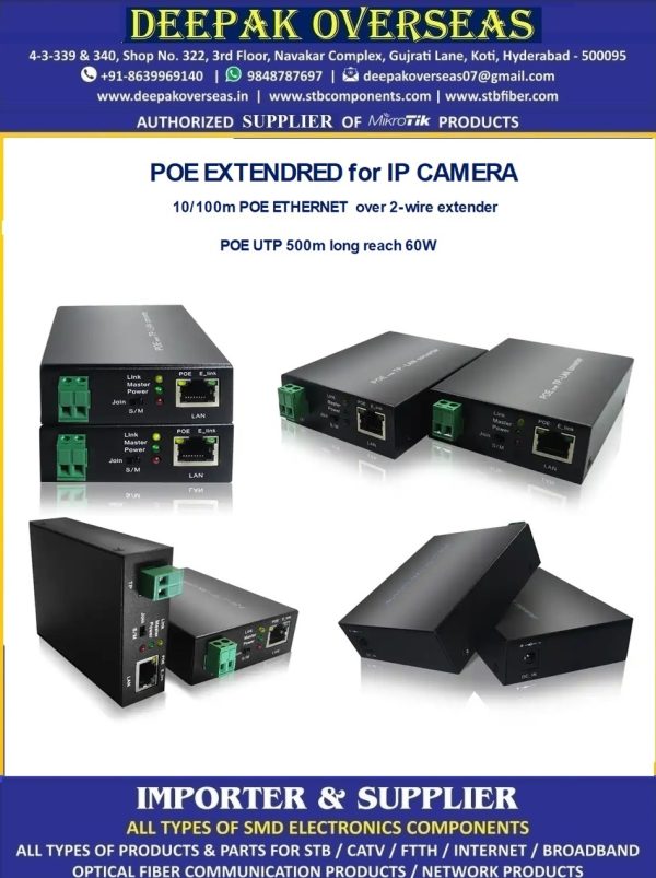 POE EXTENDER FOR  ETHERNET IP CAMERA - Image 3