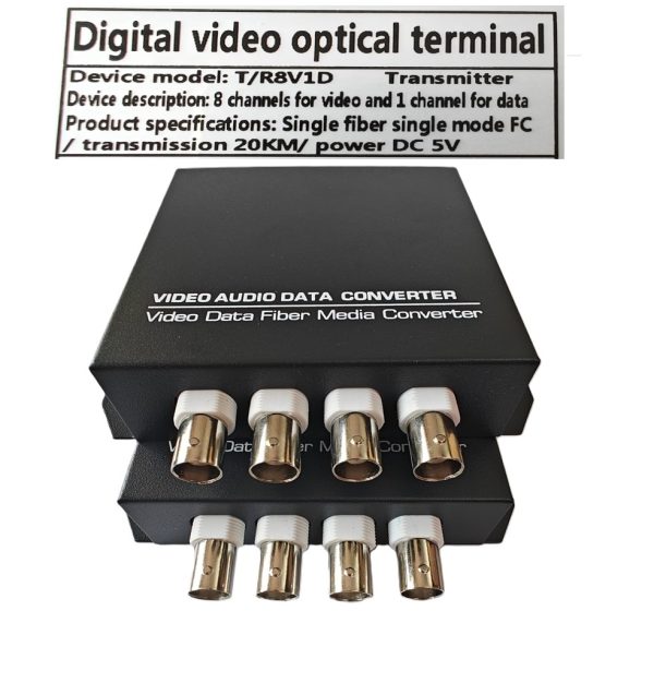 Optic BNC Extender Fiber Optical Video Converter - Image 3