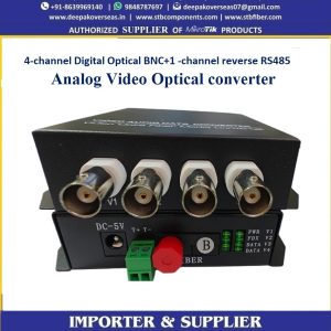 720P 960P 8 channel HD CVI/AHD/TVI Coaxial BNC to fiber optic video media converter
