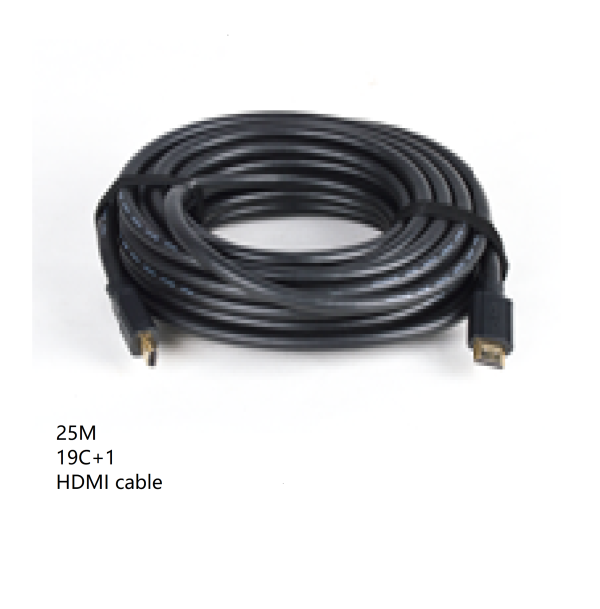25M 19 cores + 1 standard pure copper HDMI cable