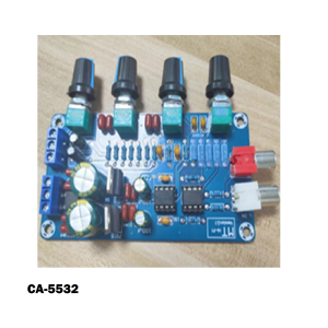 Tuning board Tone board Front board NE5532 Front board High and low volume adjustment knob