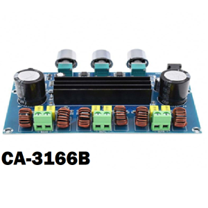 2*50W 100W Wireless bluetooth digital power amplifier board-CA-3166B