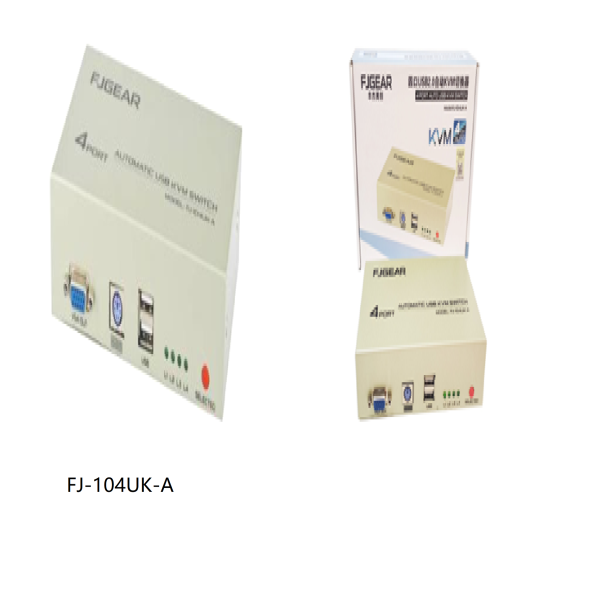 Four-way USB automatic switch FJ-104UK-A
