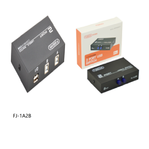USB Sharing switch FJ-1A2B-(2 PORT USB2.0 MANUAL SWITCH)