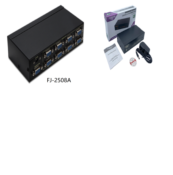 VGA SPLITTER FJ-2508A