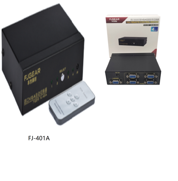 Four-port VGA switch  FJ-401A