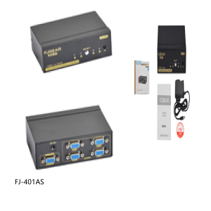 Four-port VGA switch FJ-401AS