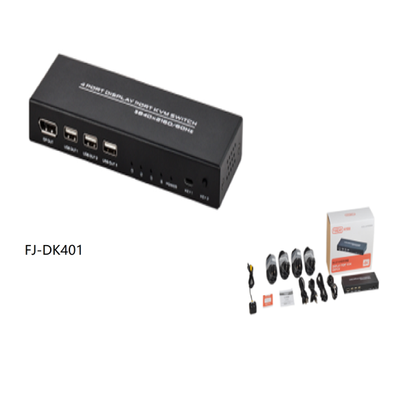 Manual DP KVM switch  FJ-DK401
