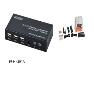 Manual HDMI KVM Switch FJ-HK201A