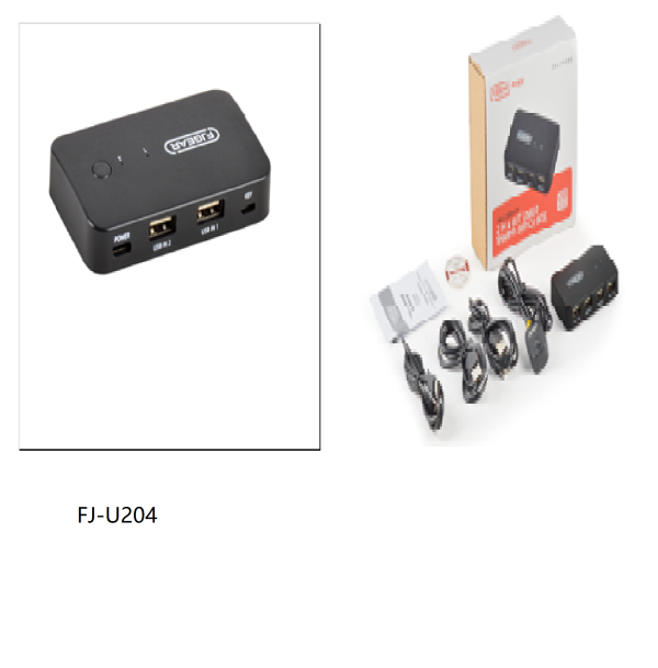 USB Sharing switch FJ-U204-(USB signal input/output interface: USB-A)