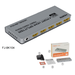 8K HDMI SPLITTER  FJ-8K104