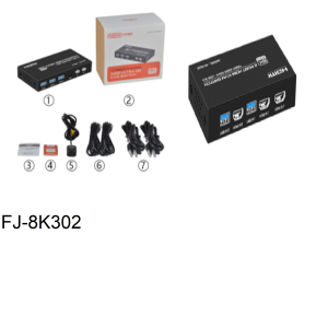 8K HDMI KVM SWITCH  FJ-8K302