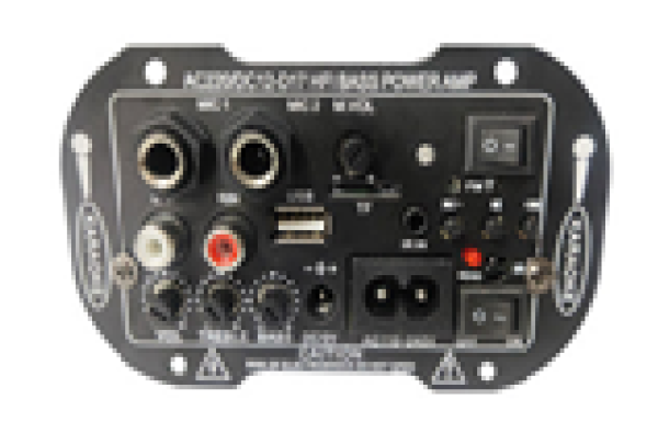 Bluetooth Radio, USB, TF, Remote Control , Dual MIC