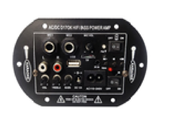 Bluetooth Radio, USB, TF, Remote Control , Dual MIC