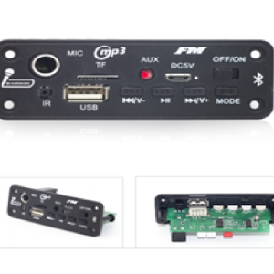 Q8 2*3W bi-amplifier with bluetooth,