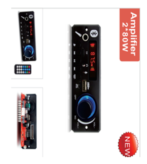 K33 With Bluetooth, radio, color screen support MP3