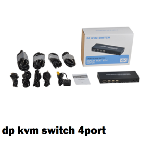 dp kvm switch 4port