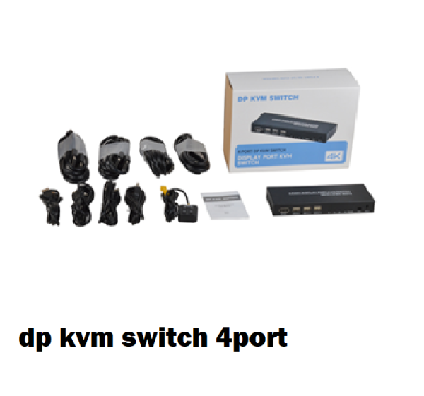 dp kvm switch 4port