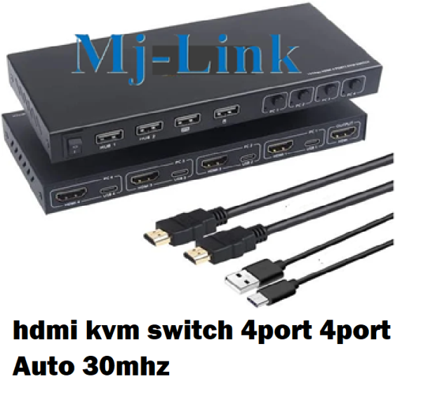 hdmi kvm switch 4port 4port Auto 30mhz